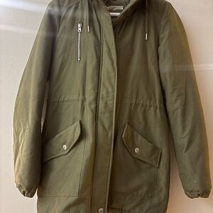 Noisy may Olive Green Parka Jacket
